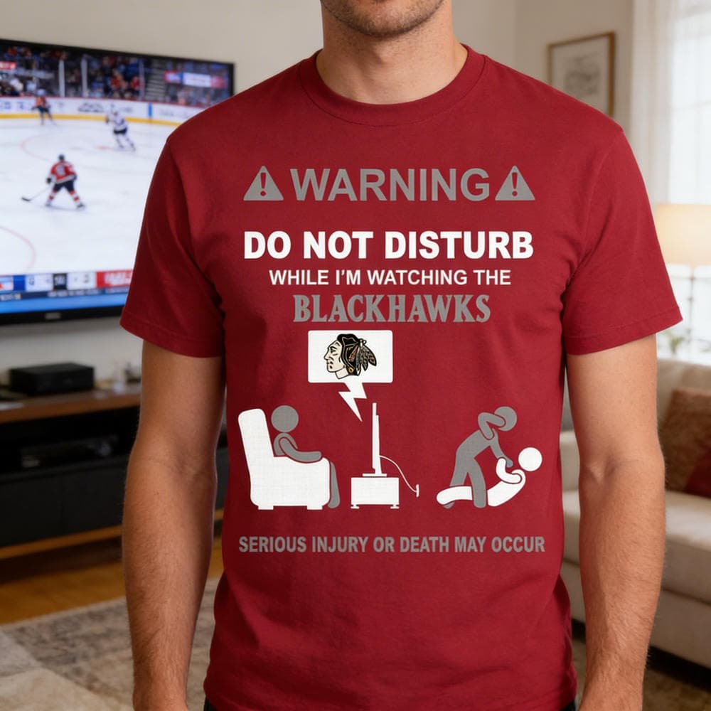 Do Not Disturb TV Chicago Blackhawks T Shirt