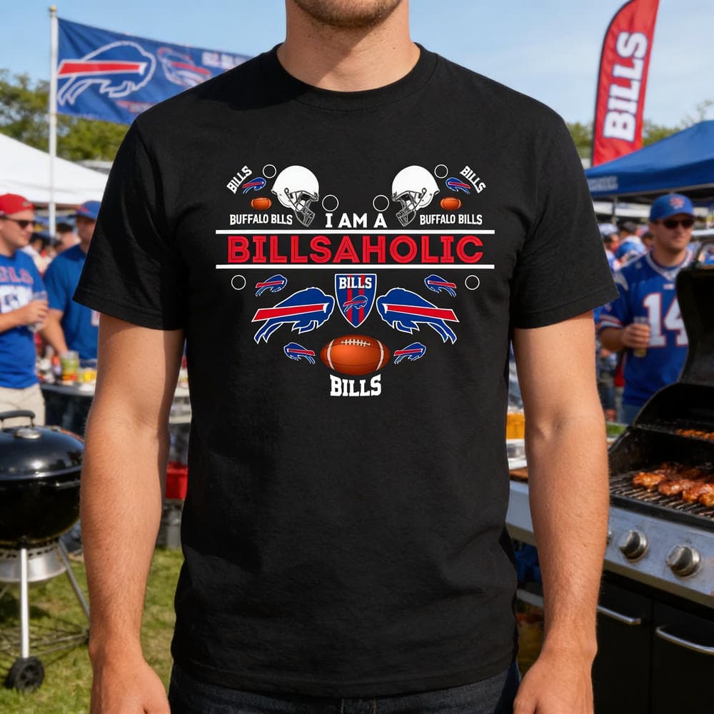 I Am A Billsaholic Buffalo Bills T Shirts