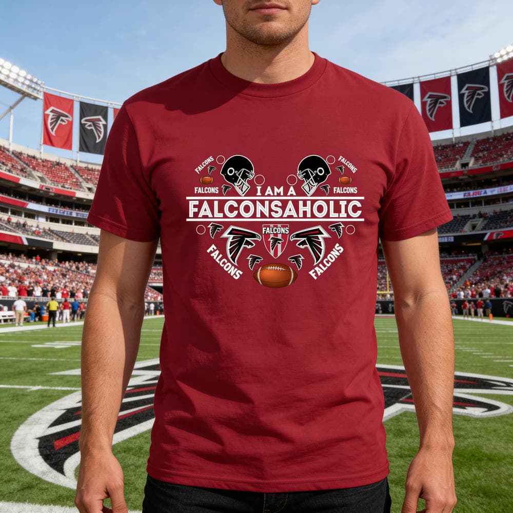 I Am A Falconsaholic Atlanta Falcons T Shirts