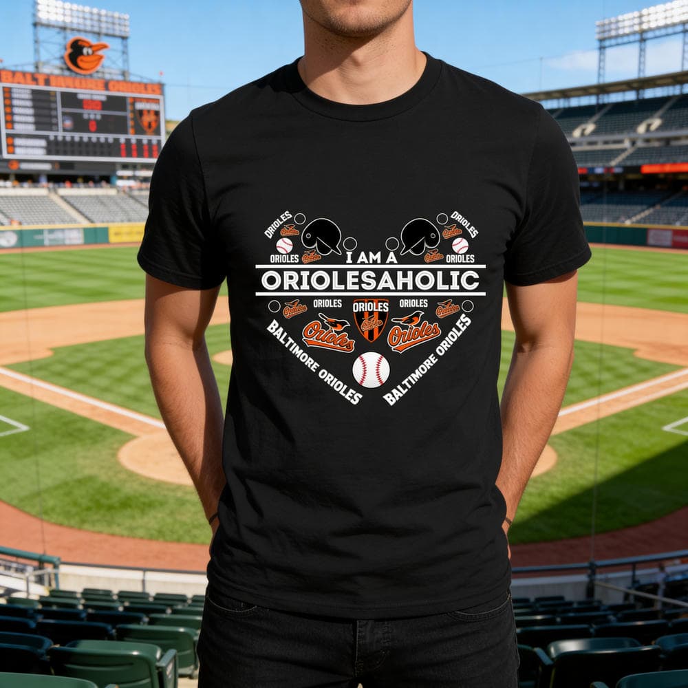 I Am A Oriolesaholic Baltimore Orioles T Shirts