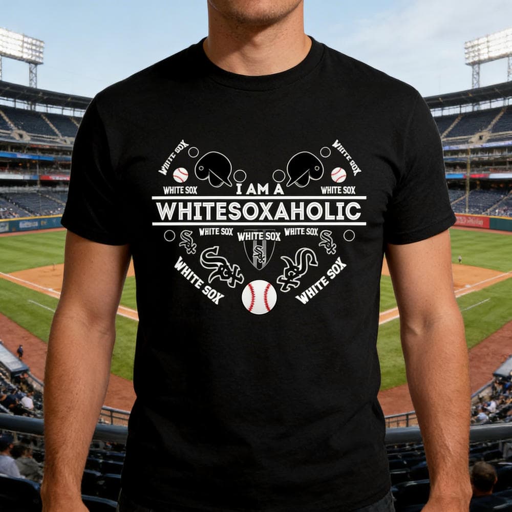 I Am A WhiteSoxaholic Chicago White Sox T Shirts