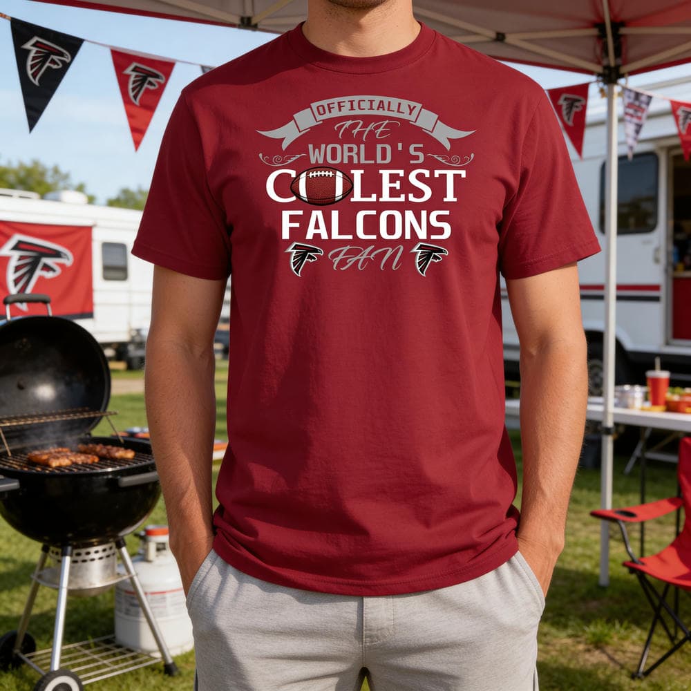 Officially The World’s Coolest Atlanta Falcons Fan T Shirts
