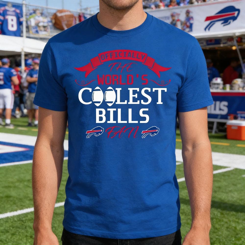 Officially The World’s Coolest Buffalo Bills Fan T Shirts