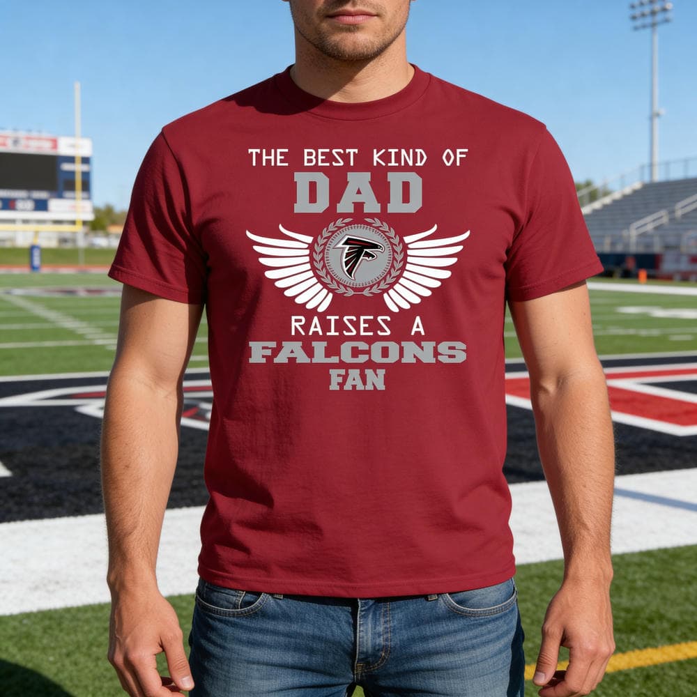 The Best Kind Of Dad Atlanta Falcons T Shirts
