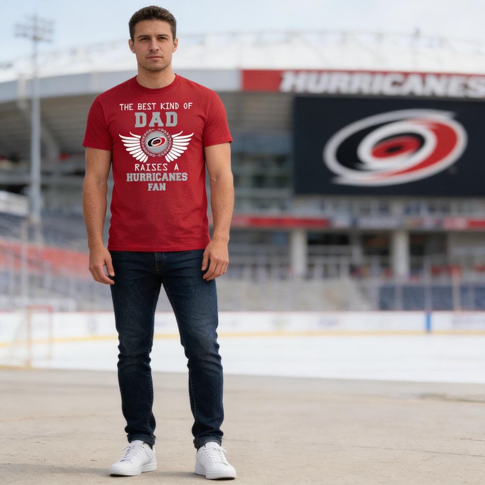 The Best Kind Of Dad Carolina Hurricanes T Shirts
