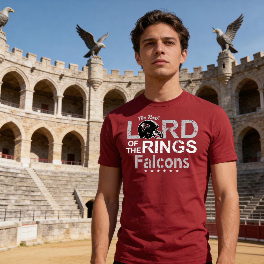 The Real Lord Of The Rings Atlanta Falcons T Shirts