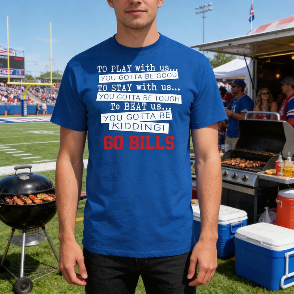 You Must Be Kidding Buffalo Bills T Shirt