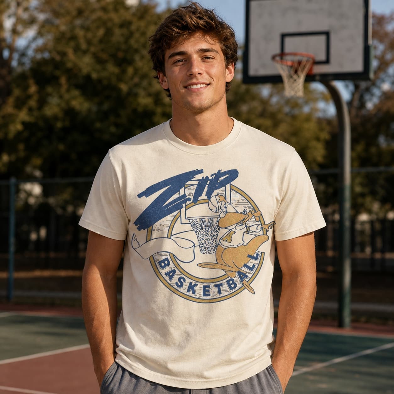 Akron Zips Retro Basketball 1985 Shirt