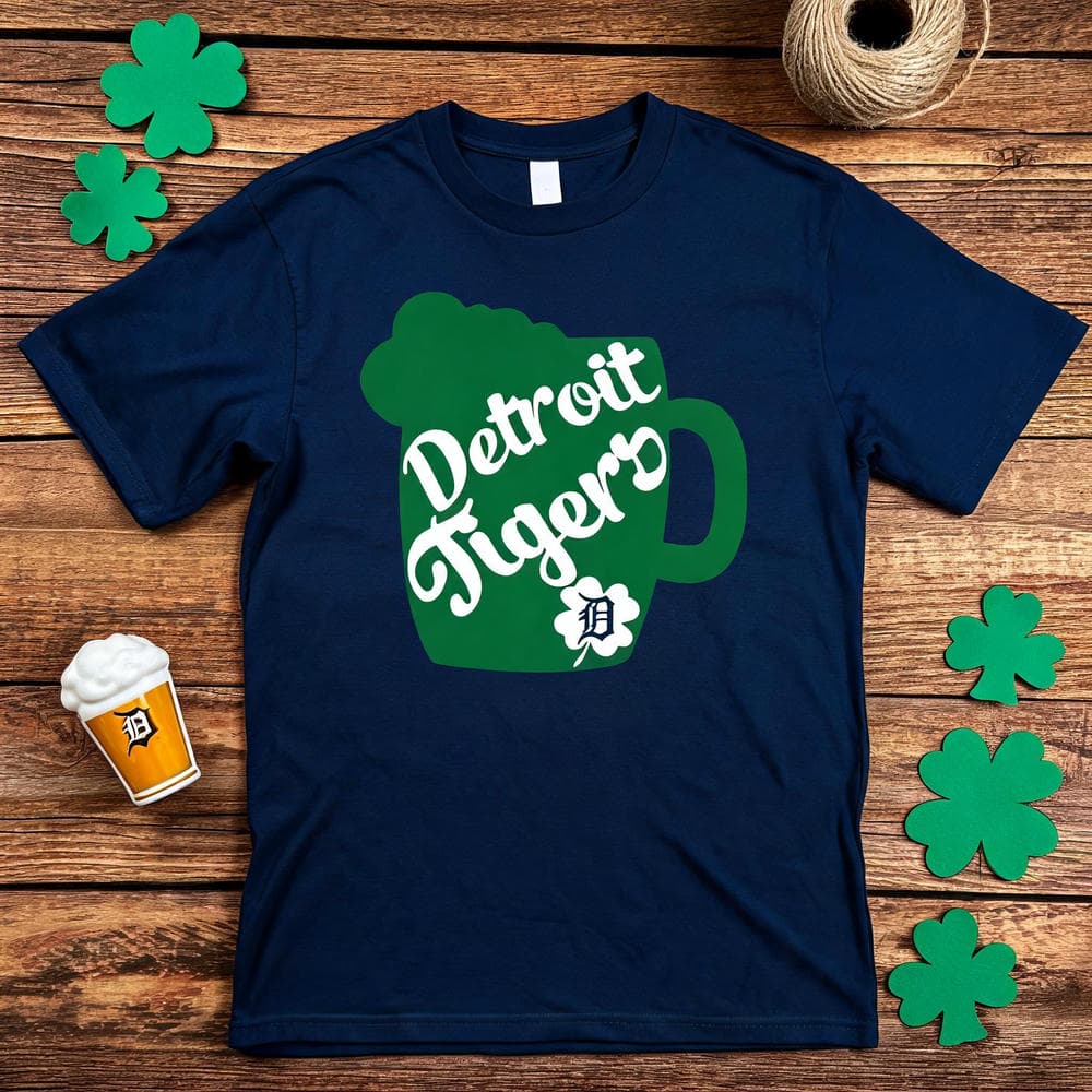 Amazing Beer Patrick’s Day Detroit Tigers T Shirts