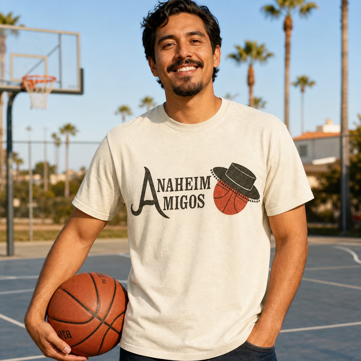 Anaheim Amigos Retro Basketball 1967 Shirt