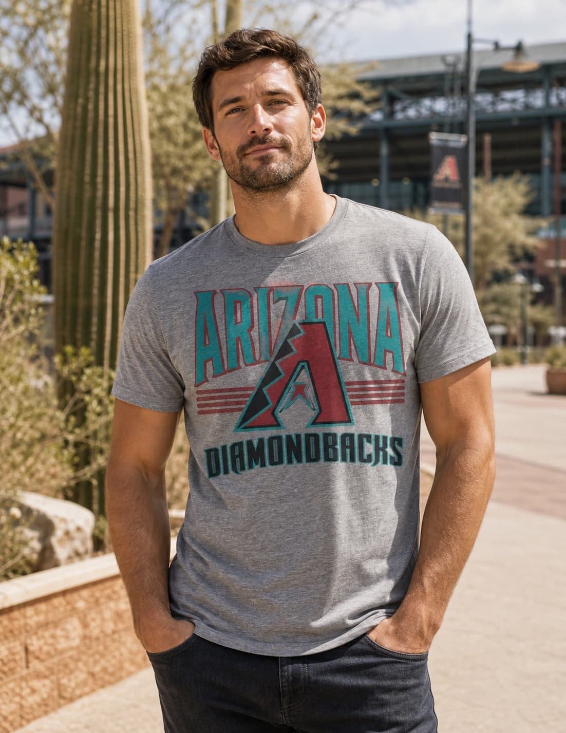 Arizona Diamondbacks Exclusive Retro Baseball Team Artwork Shirt
