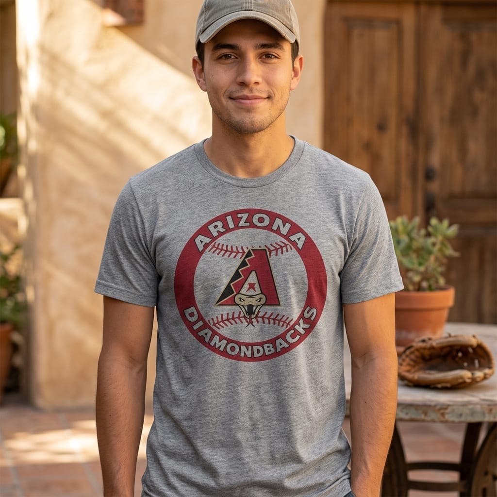 Arizona Diamondbacks Retro Baseball T-Shirt