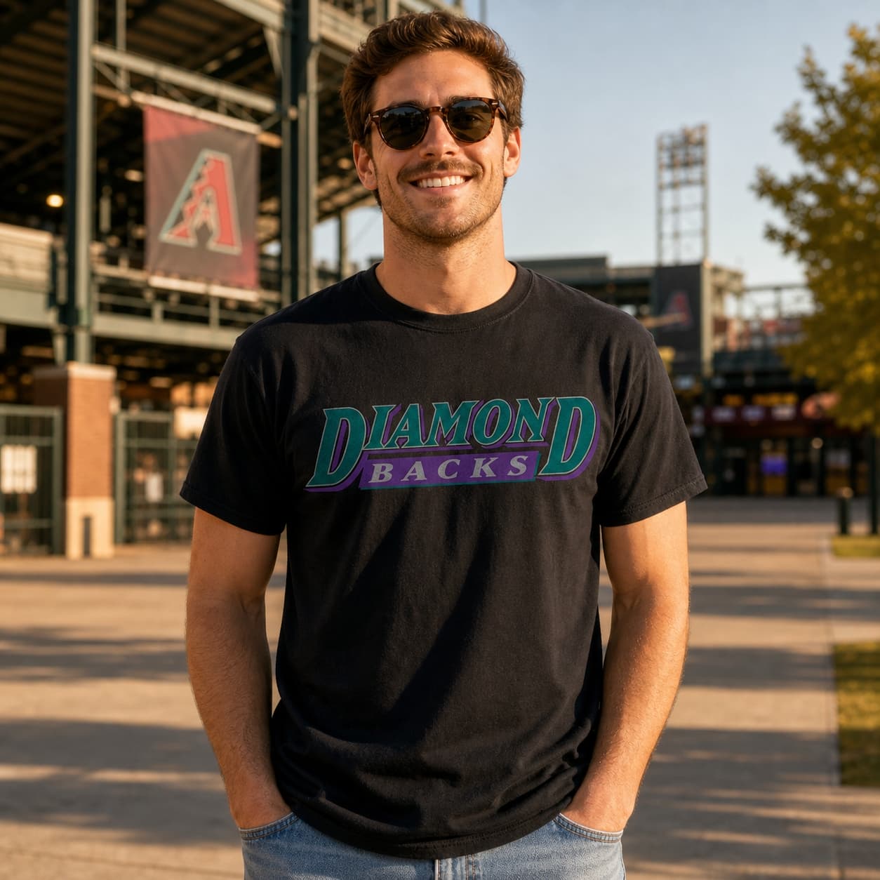 Arizona Diamondbacks Vintage Baseball 1999 Artwork Shirt