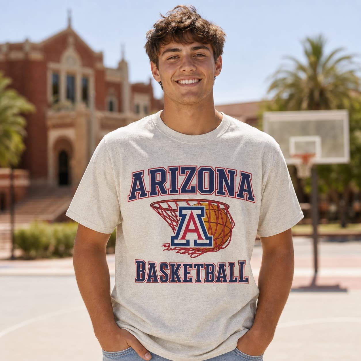Arizona Wildcats Basketball T-Shirt