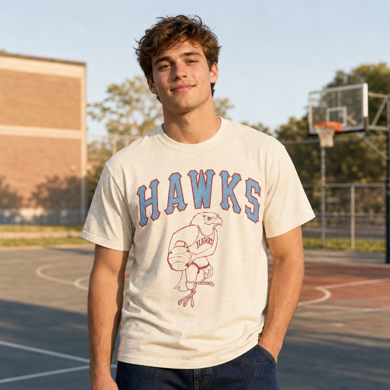 Atlanta Hawks Retro Basketball 1967 Shirt