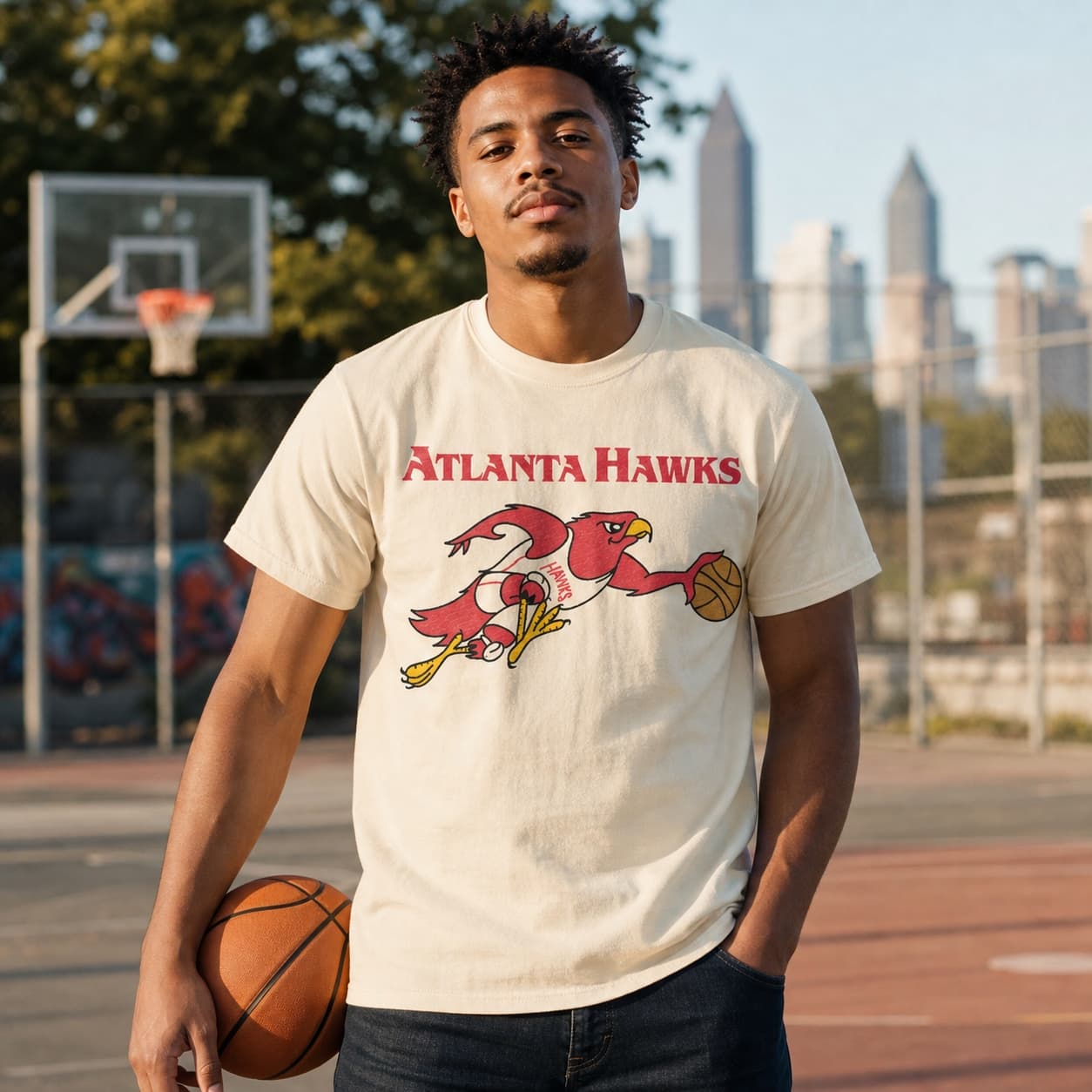 Atlanta Hawks Retro Basketball 1969 Shirt