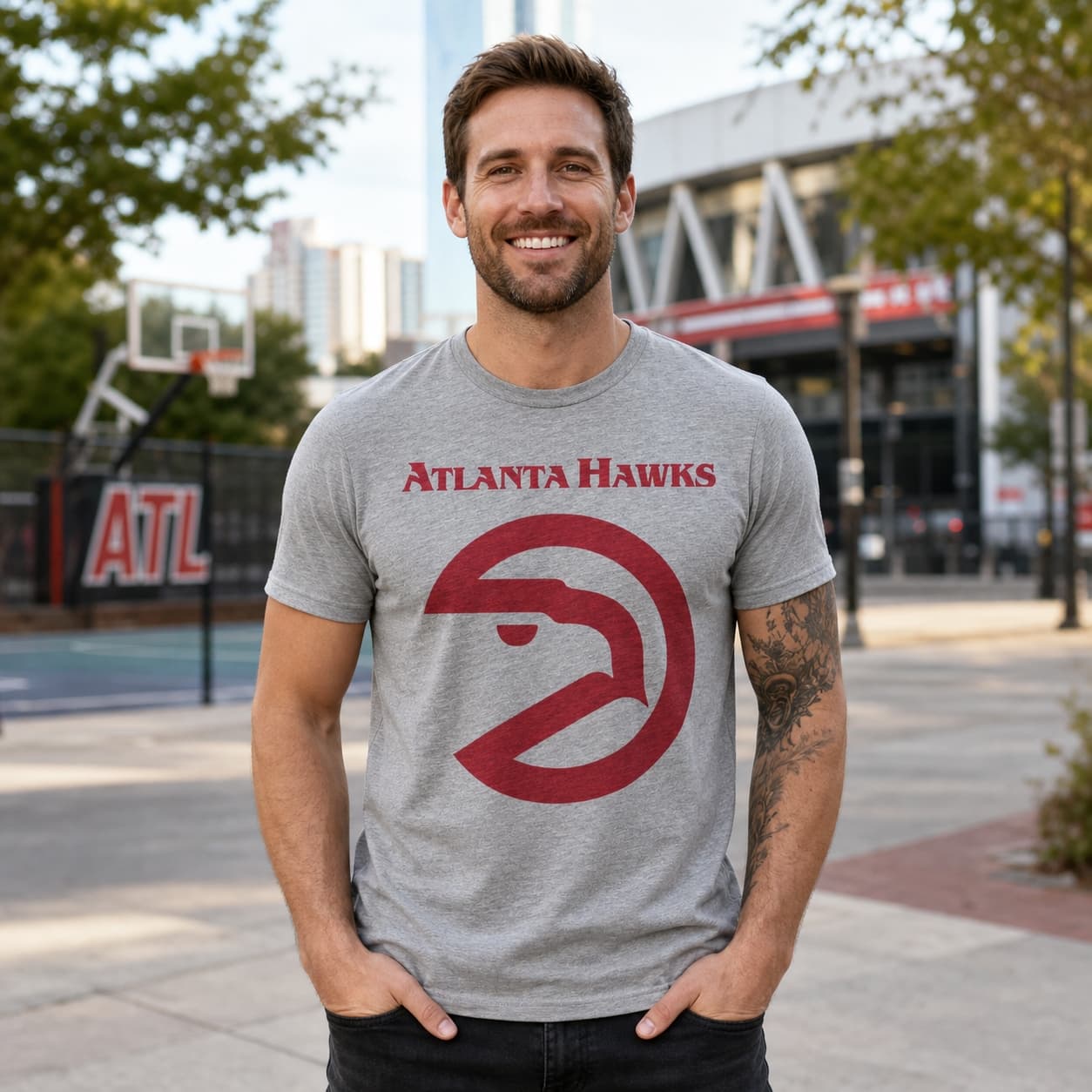 Atlanta Hawks Retro Basketball 1972 Shirt