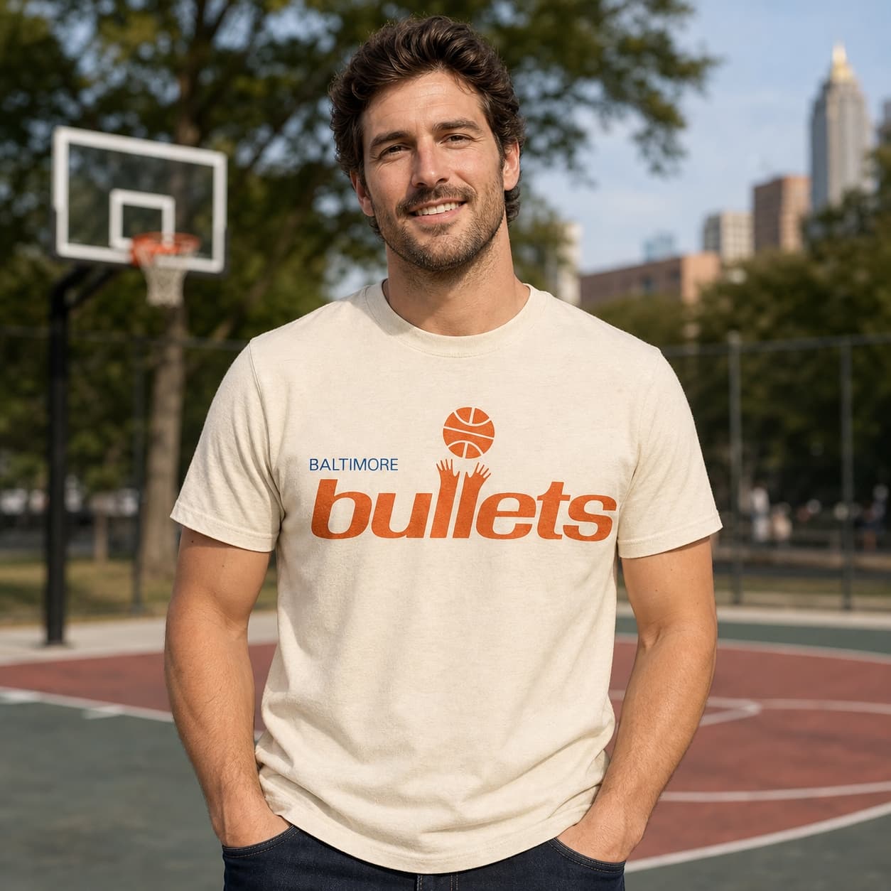 Baltimore Bullets Retro Basketball 1968 Shirt