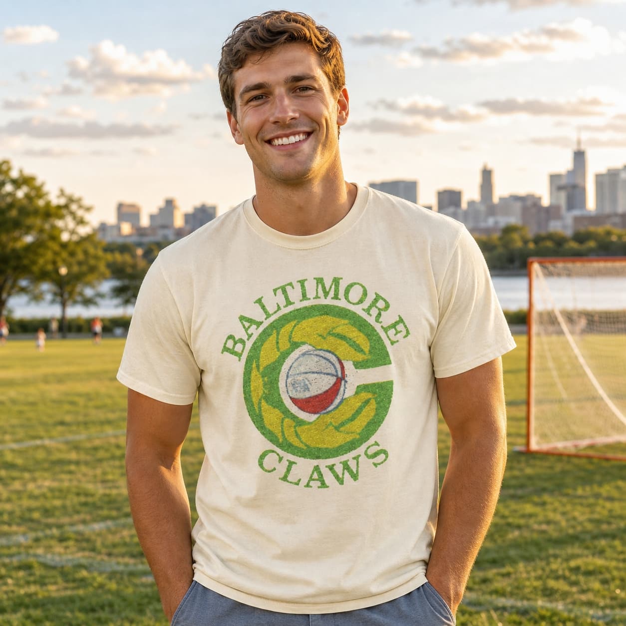 Baltimore Claws Exclusive Retro Basketball 1975 Shirt