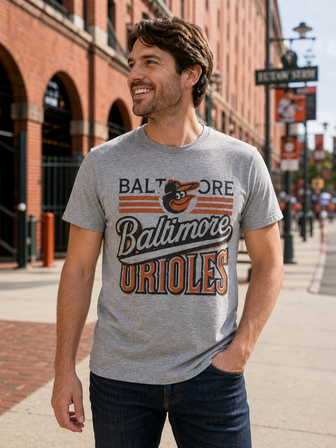 Baltimore Orioles Exclusive Retro Baseball Team Artwork Shirt