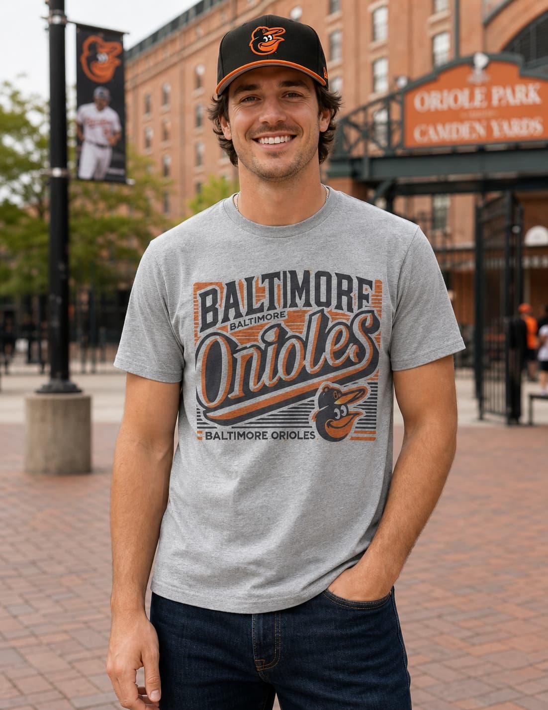 Baltimore Orioles Exclusive Retro Baseball Team Mascot Artwork Shirt