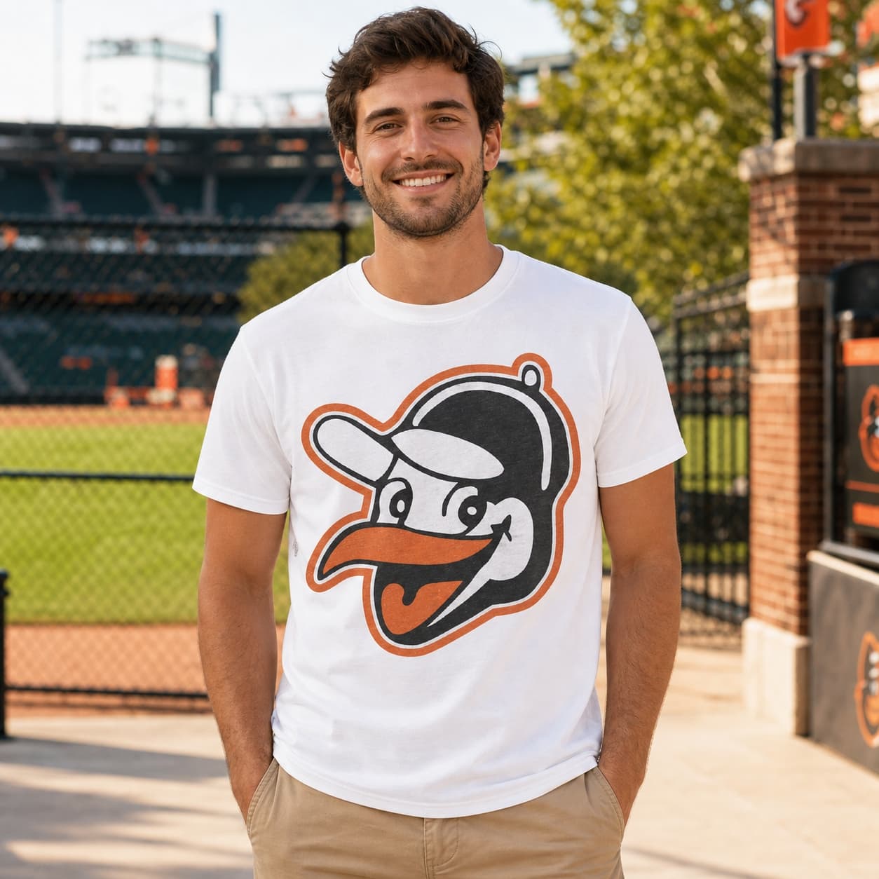 Baltimore Orioles Retro Baseball 1956 Artwork Shirt