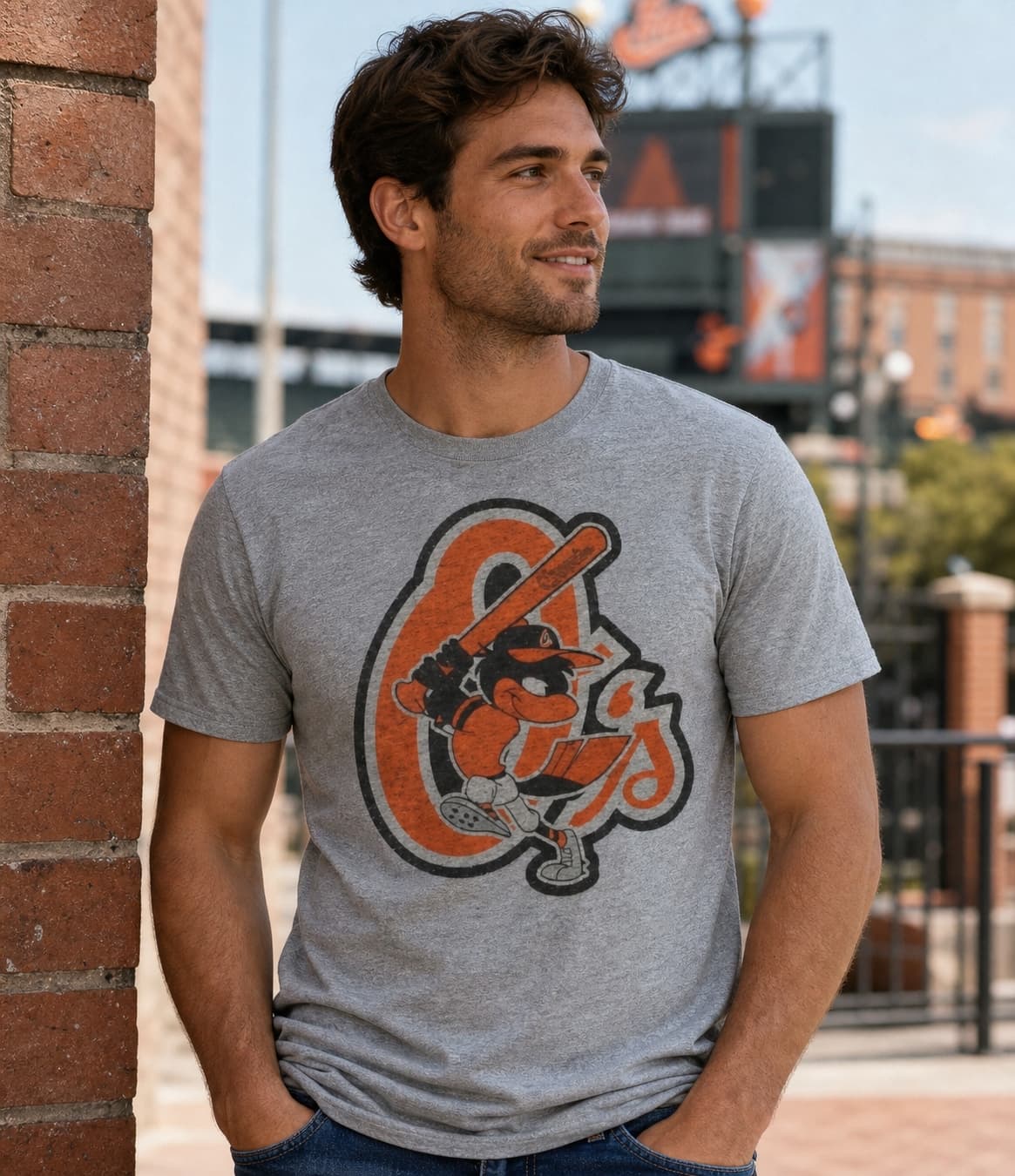 Baltimore Orioles Retro Baseball 1975 Artwork Shirt