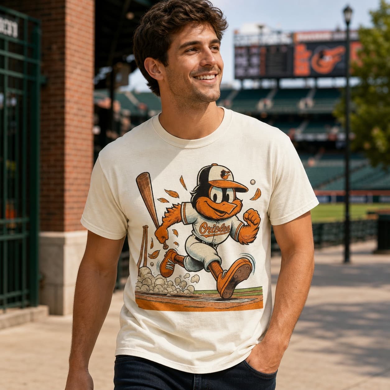 Baltimore Orioles Retro Baseball 1981 Artwork Shirt