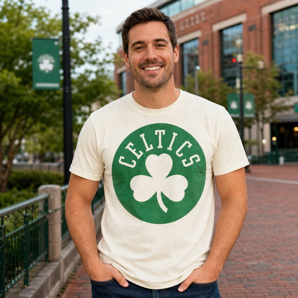 Boston Celtics Retro Basketball 1980 Shirt