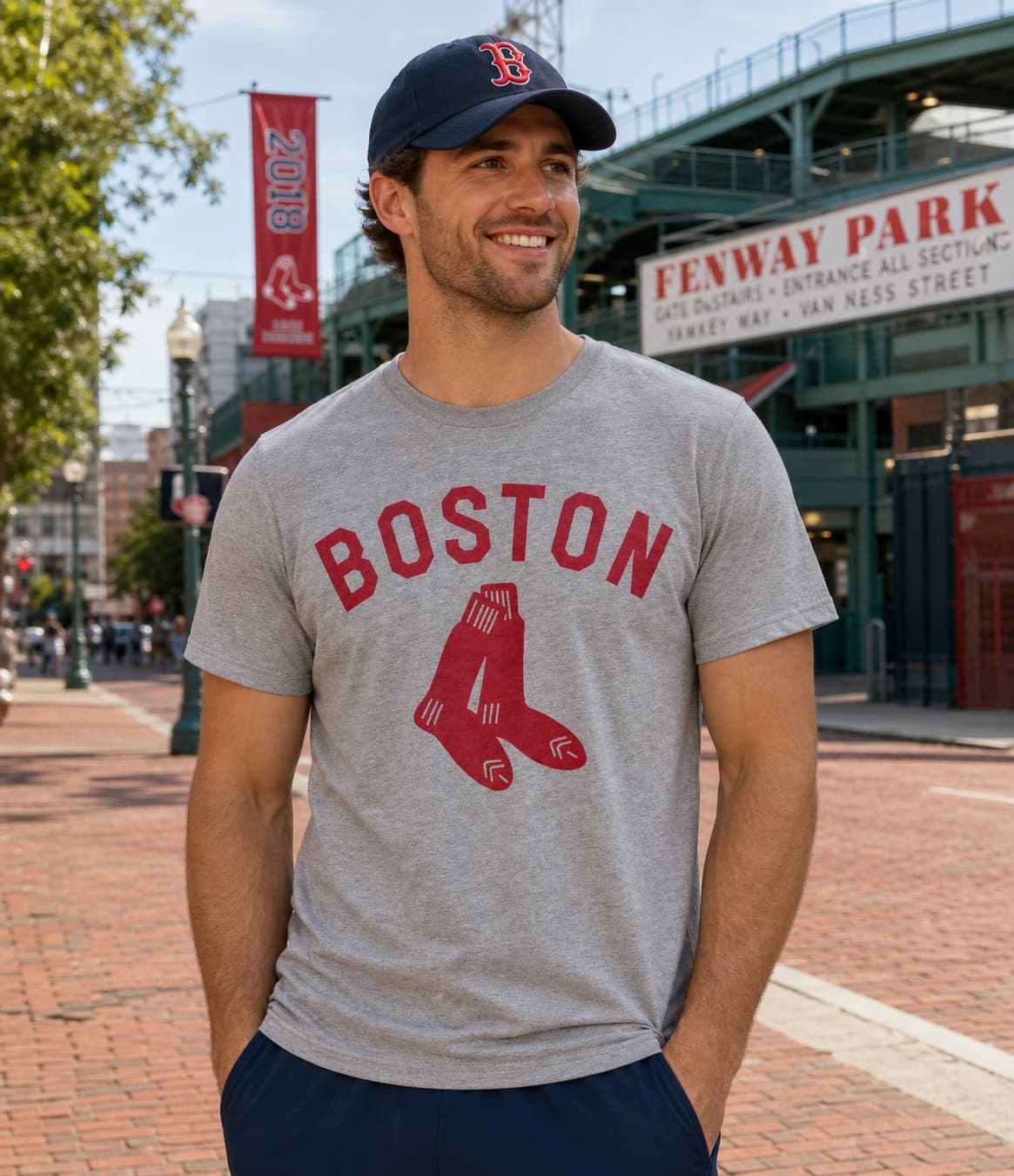 Boston Red Sox Baseball 1911 Artwork Shirt