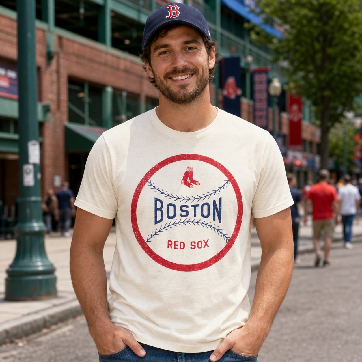 Boston Red Sox Baseball 1952 Artwork Shirt