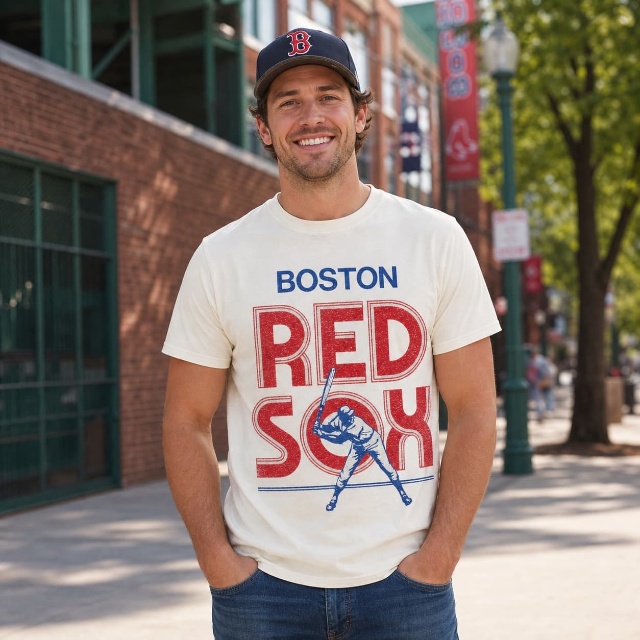 Boston Red Sox Baseball 1964 Artwork Shirt