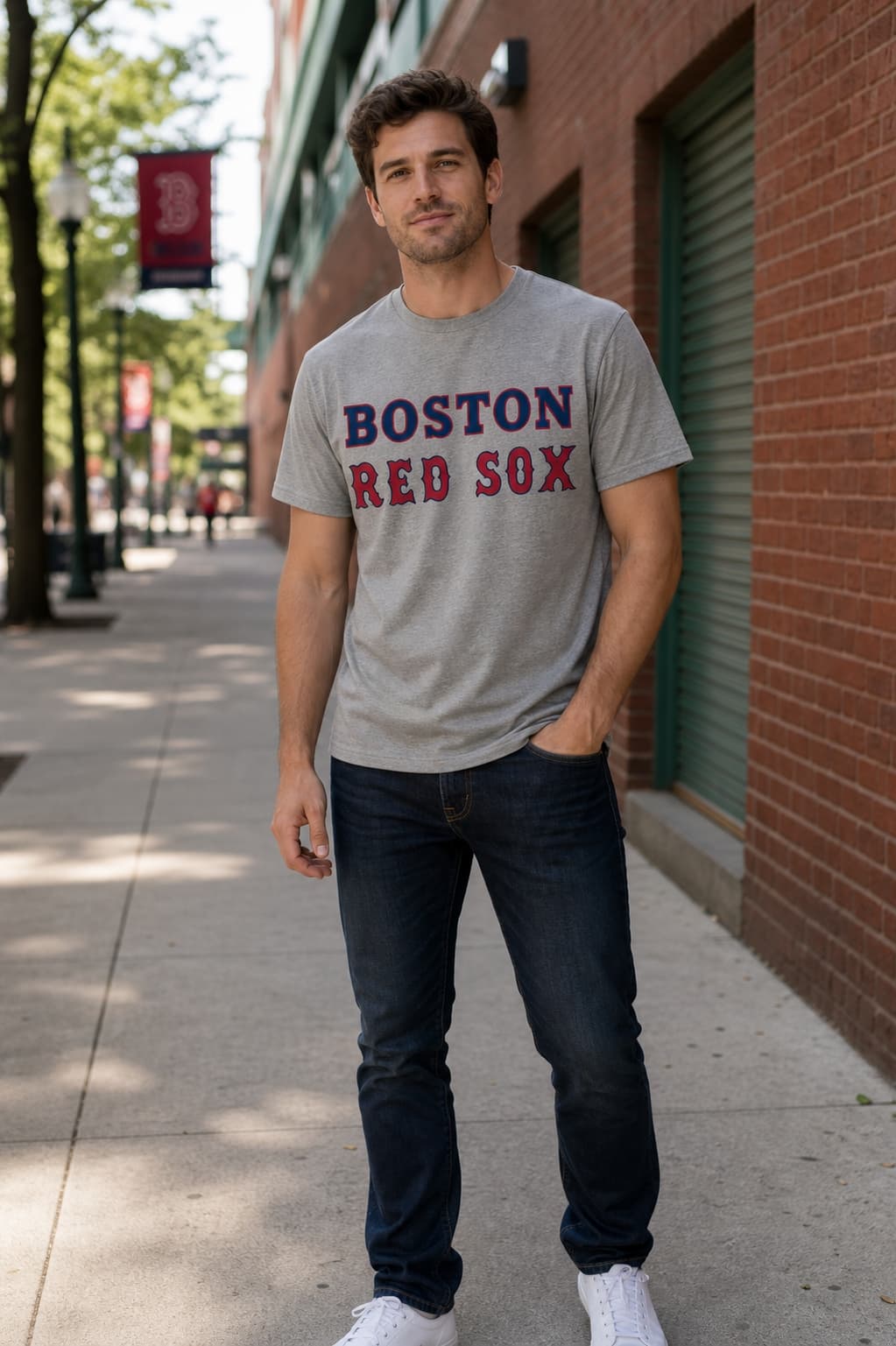 Boston Red Sox Baseball 1965 Artwork Shirt