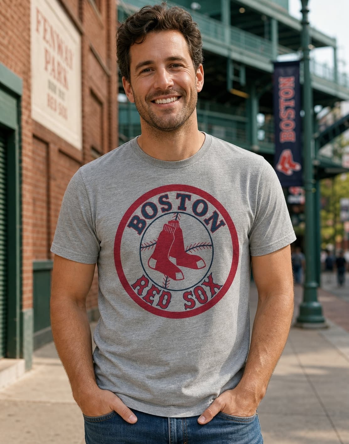 Boston Red Sox Baseball 1975 Artwork Shirt