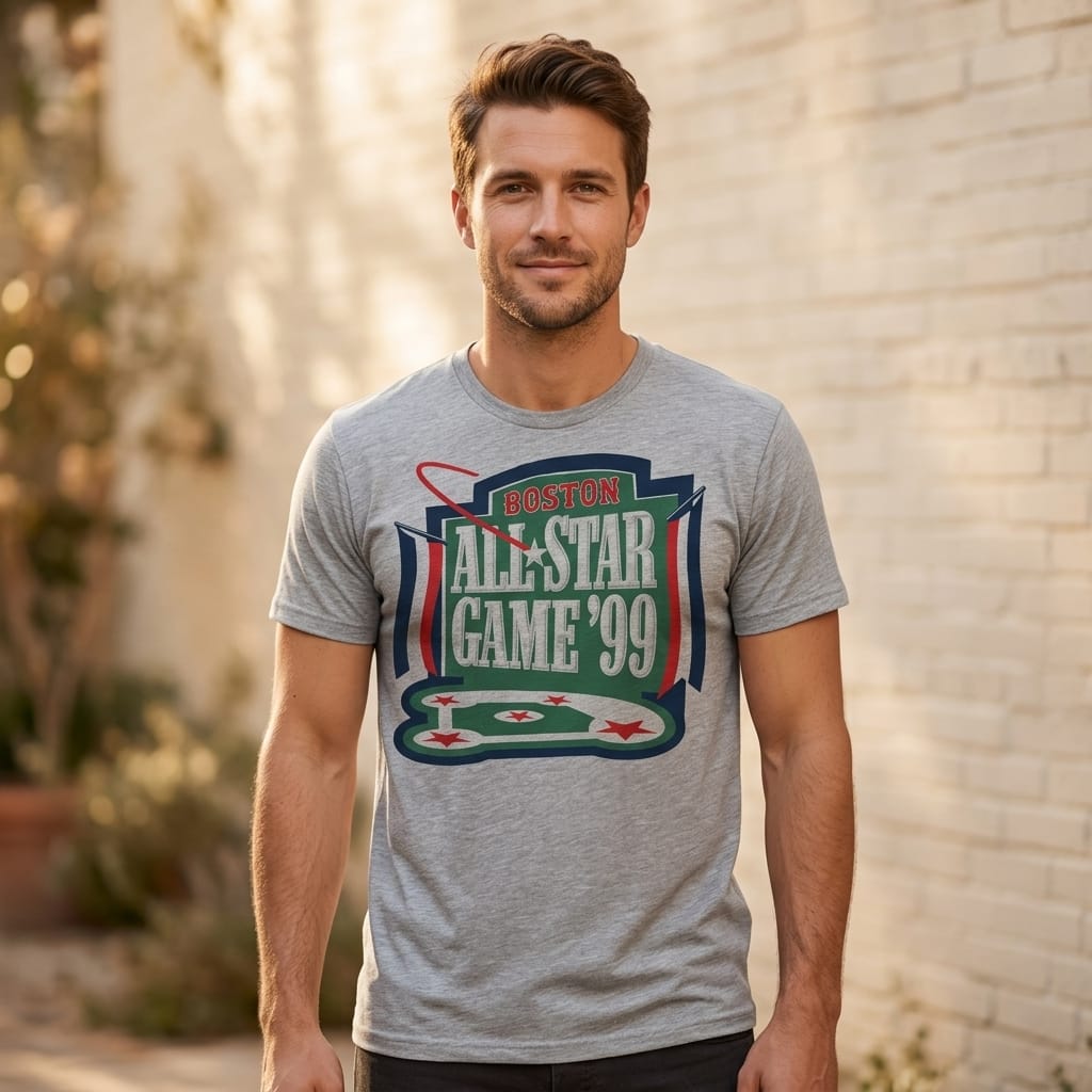 Boston Red Sox Retro All Star Game Baseball 1999 Artwork Shirt