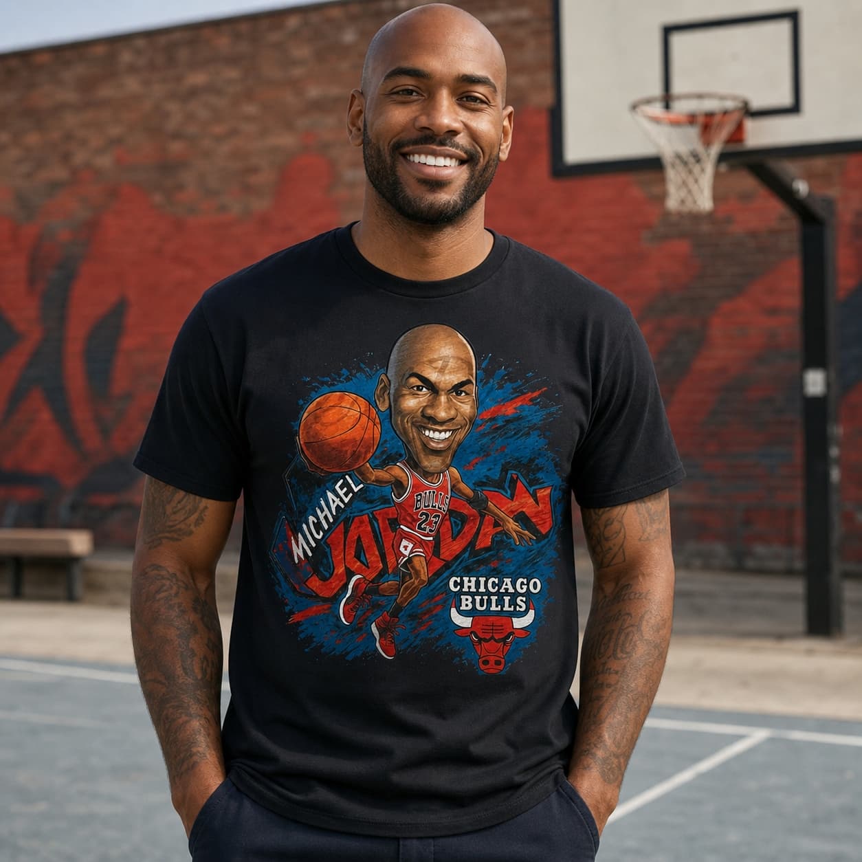 Chicago Bulls Michael Air Jordan Exclusive Retro Basketball 1989 Shirt