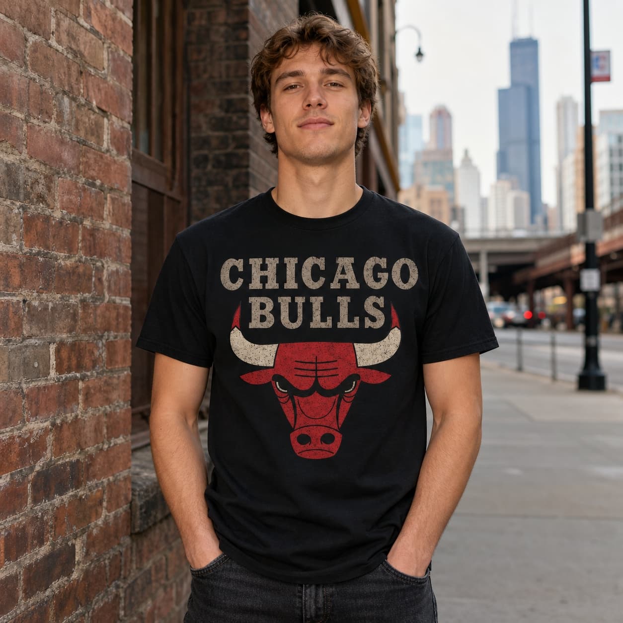 Chicago Bulls Retro Basketball 1968 Shirt