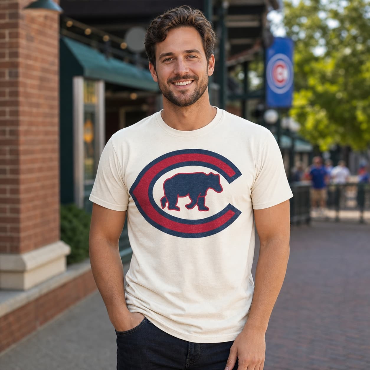 Chicago Cubs Retro Baseball 1916 Artwork Shirt