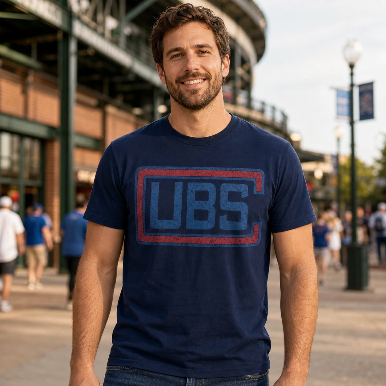 Chicago Cubs Retro Baseball 1918 Artwork Shirt