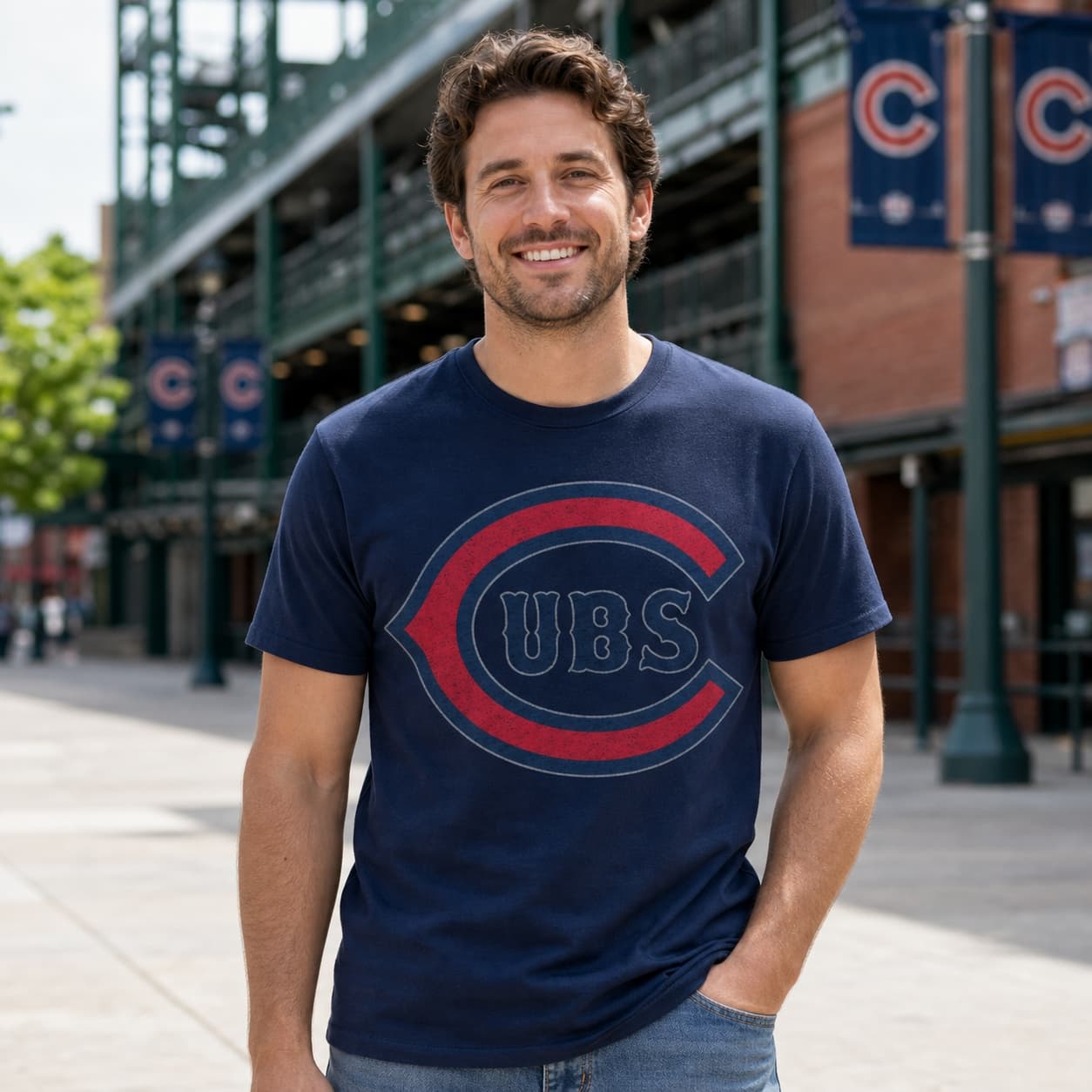 Chicago Cubs Retro Baseball 1922 Artwork Shirt