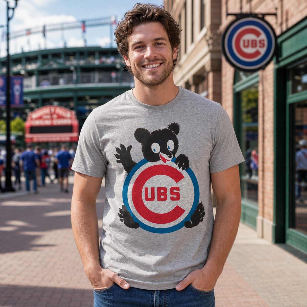 Chicago Cubs Retro Baseball 1957 Artwork Shirt