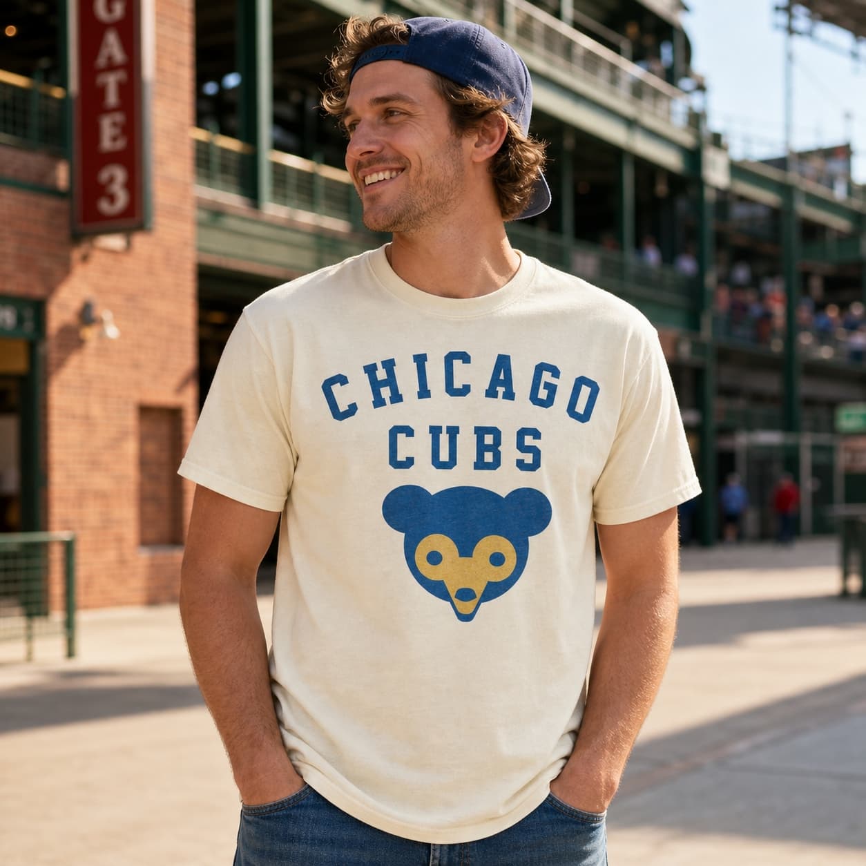 Chicago Cubs Retro Baseball 1965 Artwork Shirt