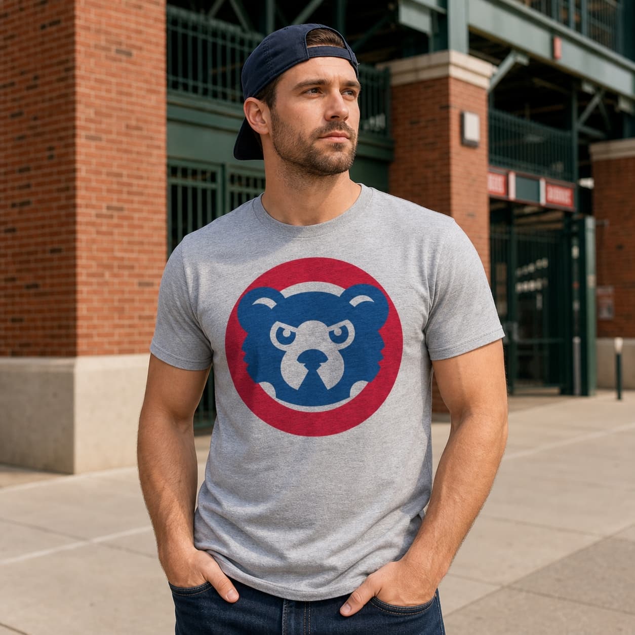 Chicago Cubs Retro Baseball 1977 Artwork Shirt