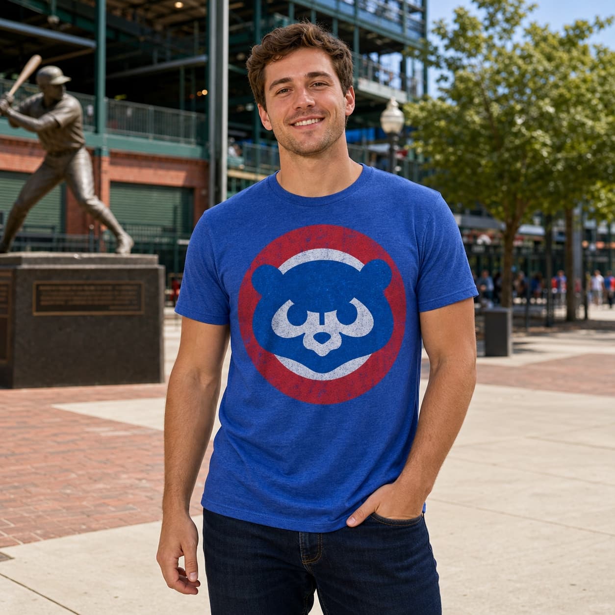 Chicago Cubs Retro Baseball 1979 Artwork Shirt