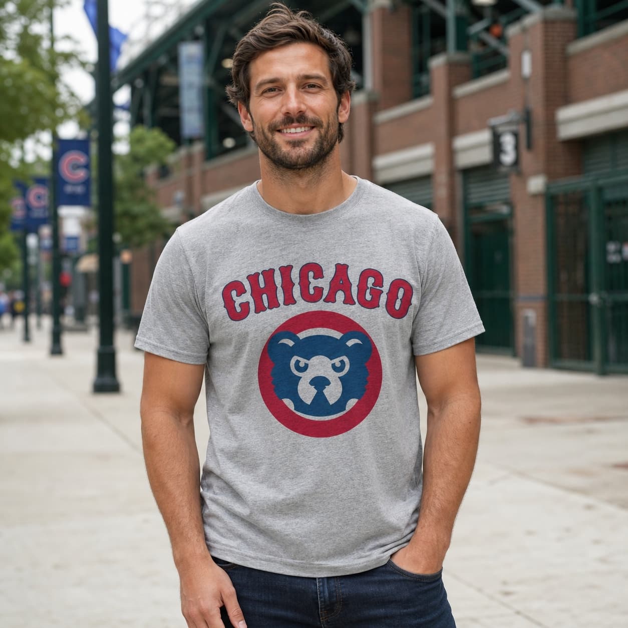 Chicago Cubs Retro Baseball Jersey Lettering 1927 Artwork Shirt