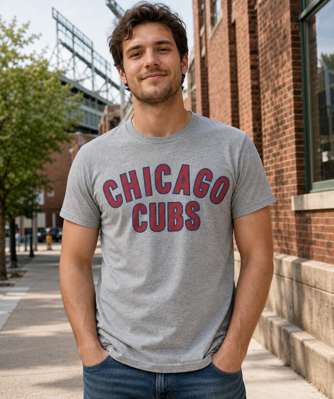 Chicago Cubs Retro Jersey Lettering Baseball 1939 Artwork Shirt