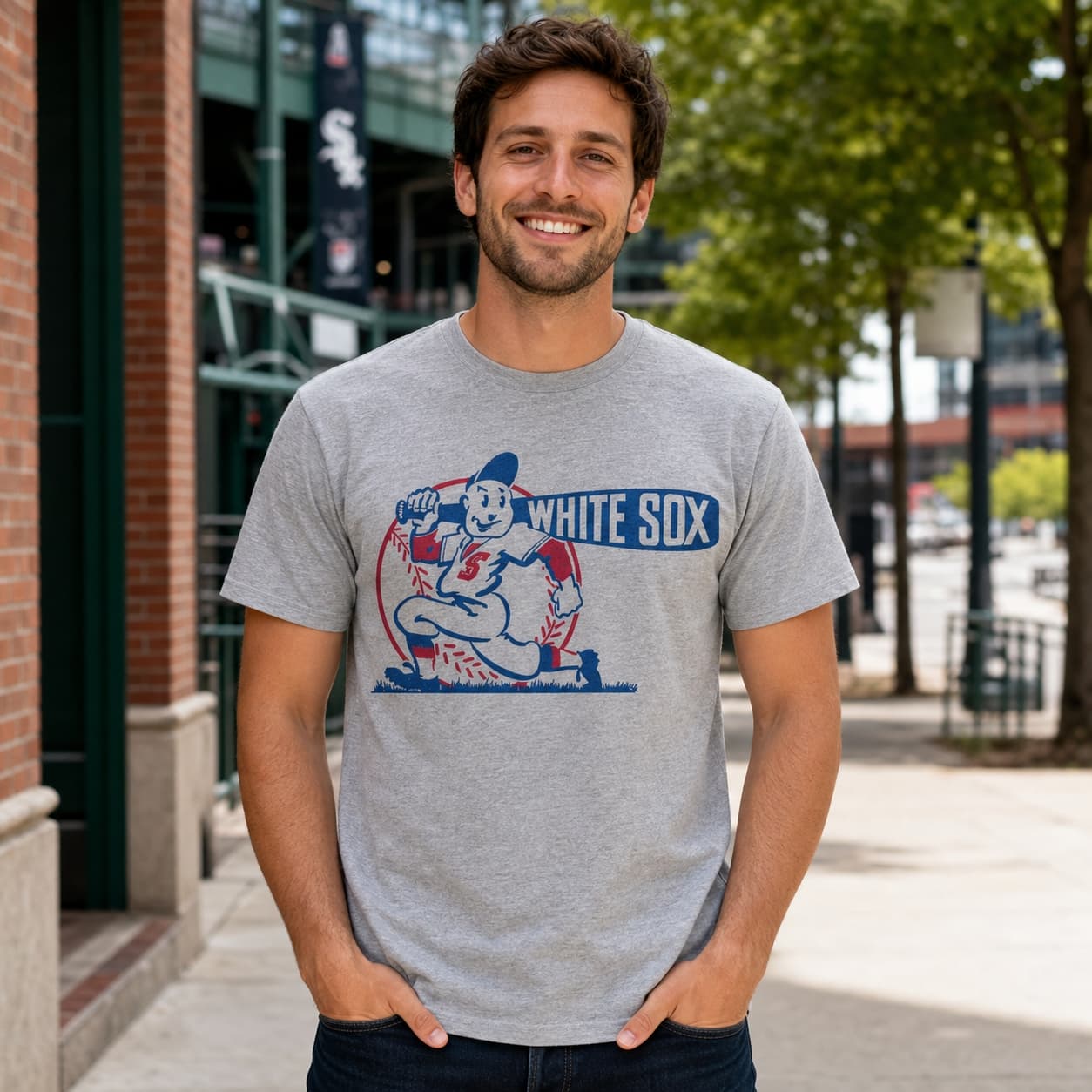 Chicago White Sox Retro Baseball 1940 Artwork Shirt