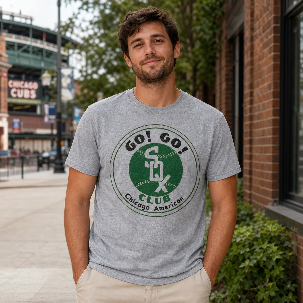 Chicago White Sox Retro Baseball 1959 Artwork T-Shirt