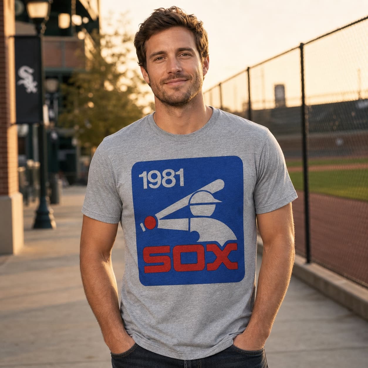 Chicago White Sox Retro Baseball 1981 Artwork Shirt