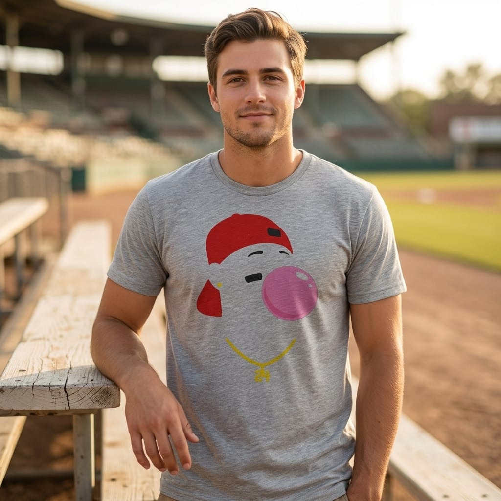 Cincinnati Reds Ken Griffey Jr. Retro Baseball Artwork Shirt